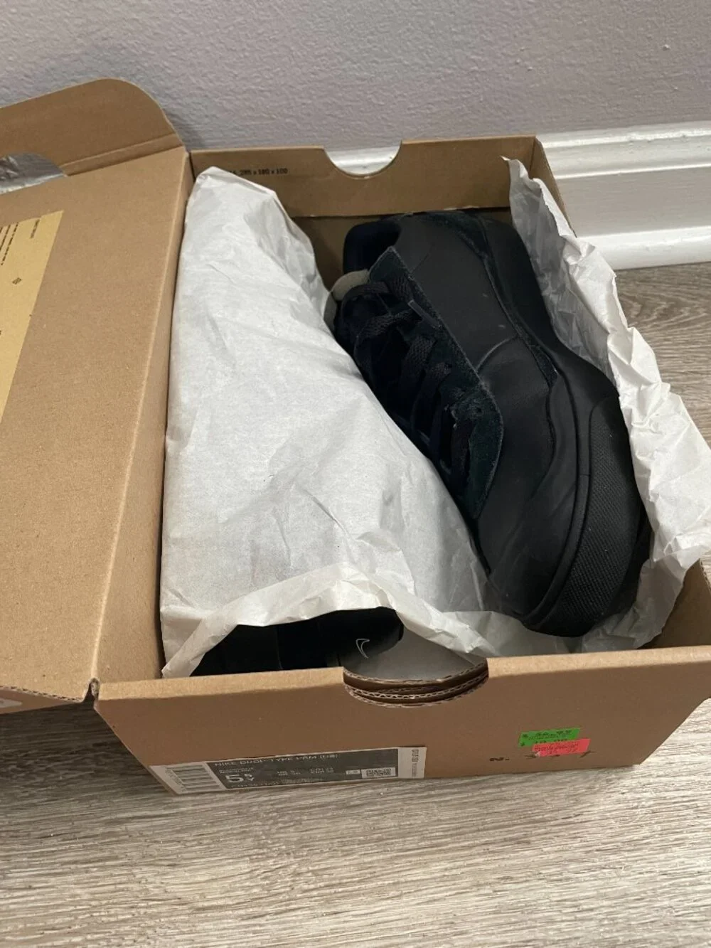 Nike Drop-Type PRM All Black Sneakers